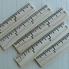Vintage Wood Mini Ruler